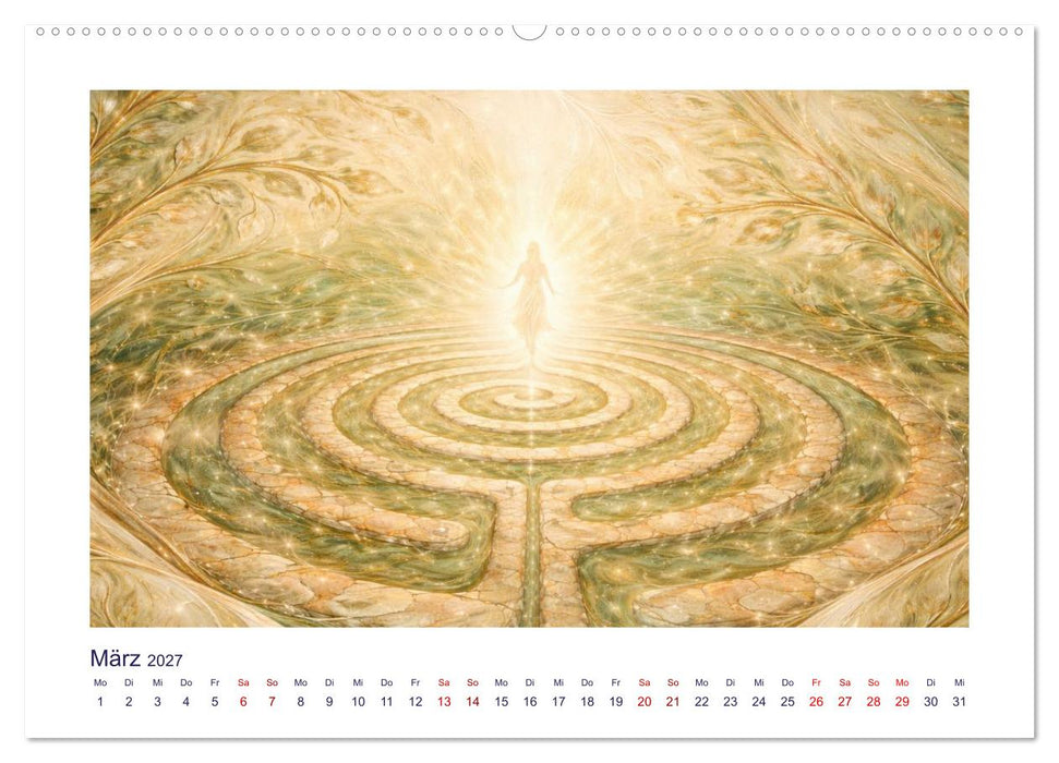 Mythologische Labyrinthe (CALVENDO Premium Wandkalender 2027)