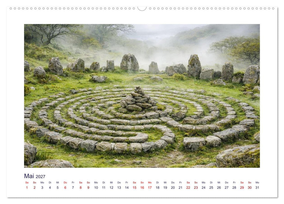 Mythologische Labyrinthe (CALVENDO Premium Wandkalender 2027)