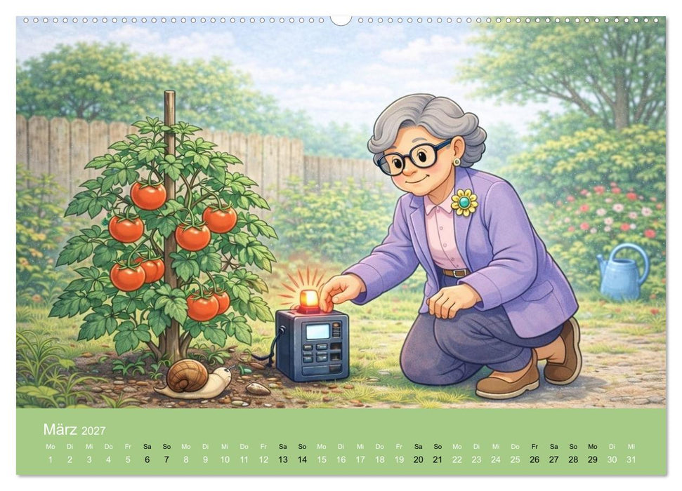 Ich bin noch nicht fertig - Oma Edition (CALVENDO Wandkalender 2027)