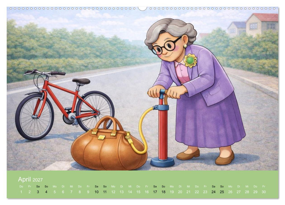 Ich bin noch nicht fertig - Oma Edition (CALVENDO Wandkalender 2027)