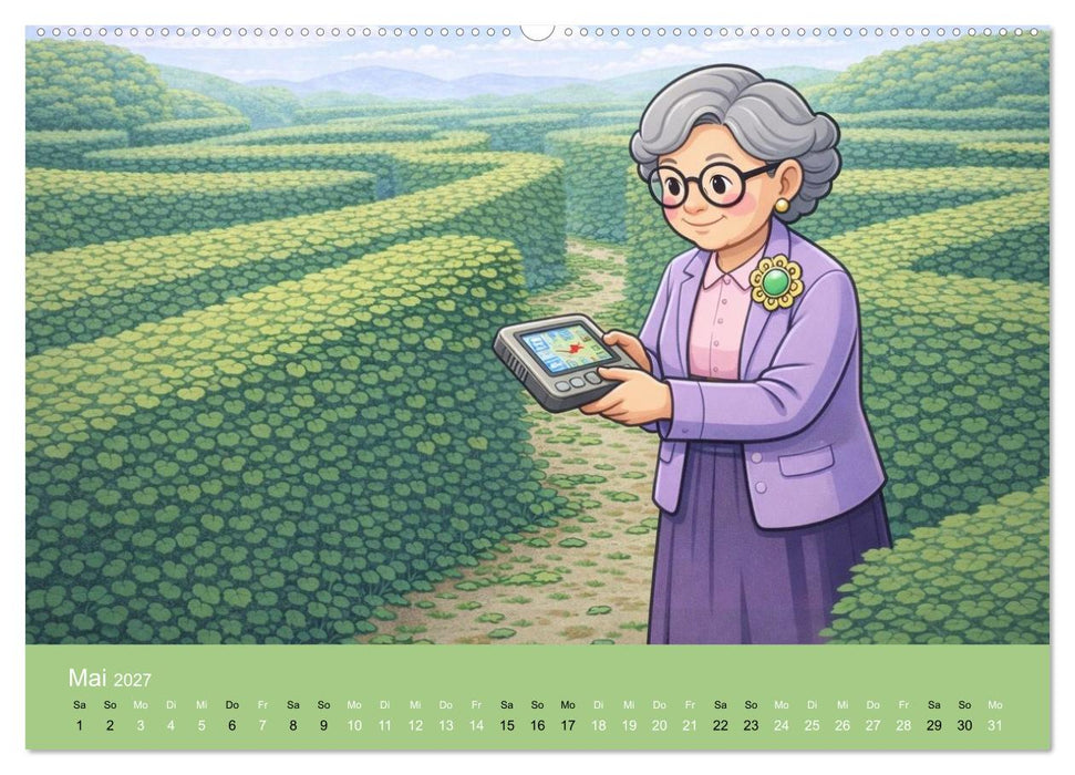 Ich bin noch nicht fertig - Oma Edition (CALVENDO Wandkalender 2027)