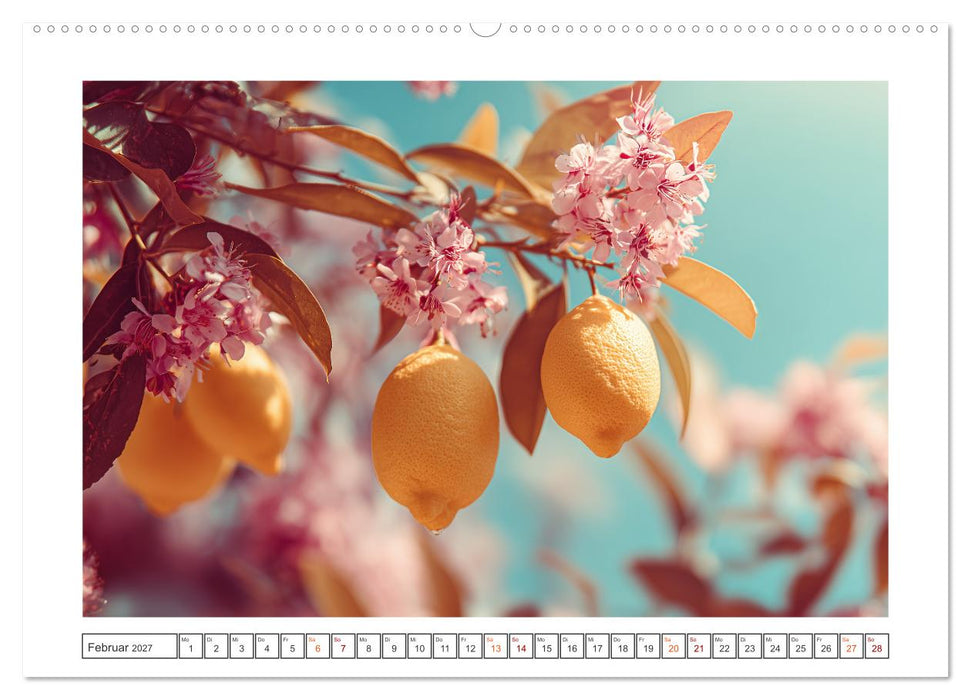 Mediterrane Zitronenträume (CALVENDO Wandkalender 2027)