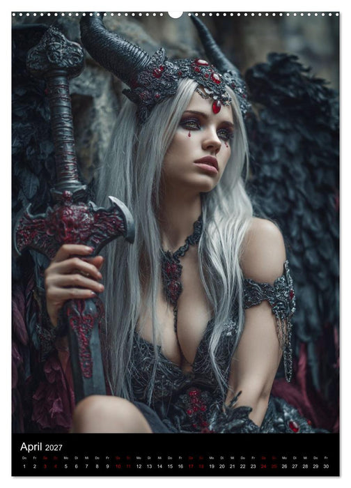 Gothic Angels (CALVENDO Premium Wandkalender 2027)