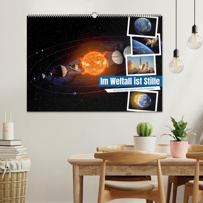 Im Weltall ist Stille (CALVENDO Wandkalender 2027)