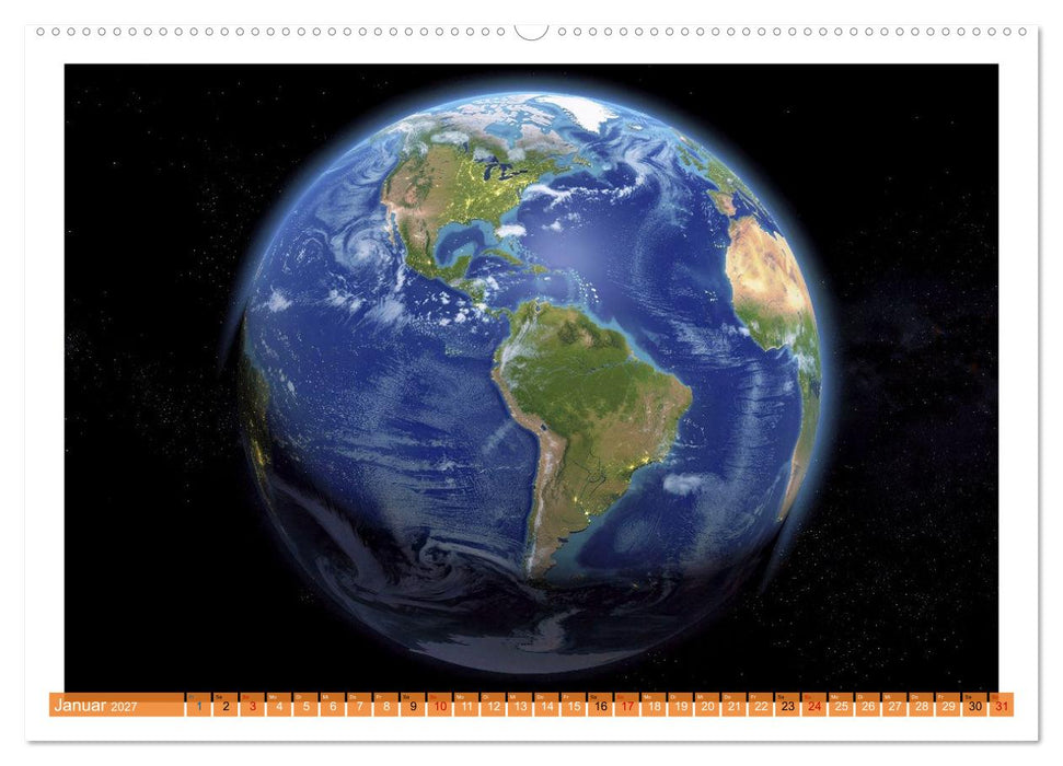 Im Weltall ist Stille (CALVENDO Wandkalender 2027)
