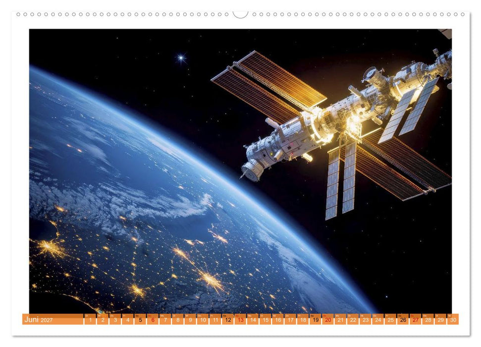 Im Weltall ist Stille (CALVENDO Premium Wandkalender 2027)