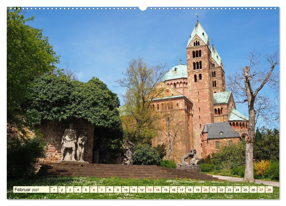 Speyer am Rhein Kaiserdom und Pilgerstadt (CALVENDO Wandkalender 2027)