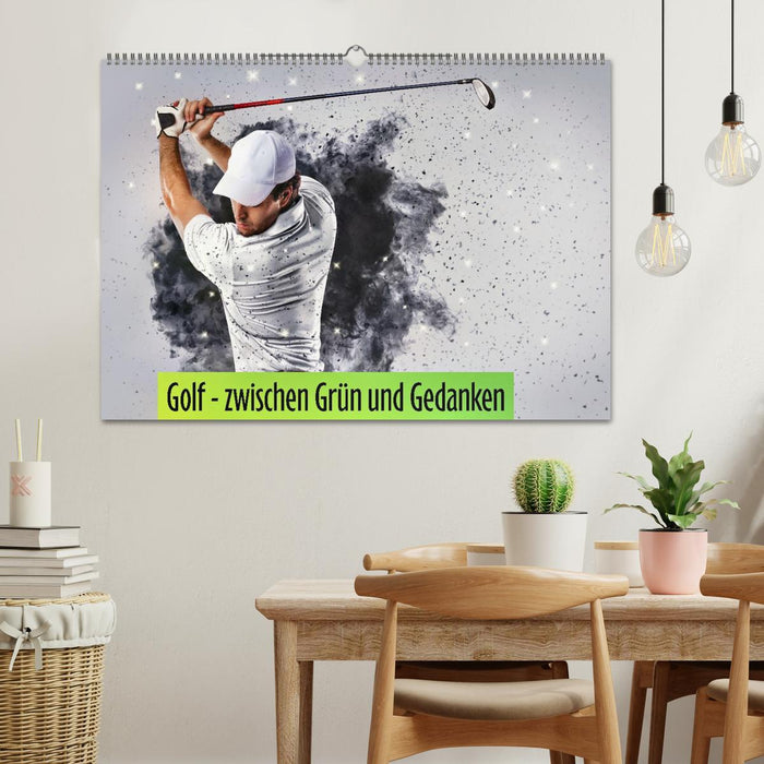 Golf - zwischen Grün und Gedanken (CALVENDO Wandkalender 2027)