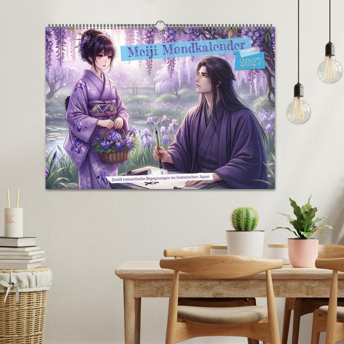 Meiji Mondkalender (CALVENDO Wandkalender 2027)