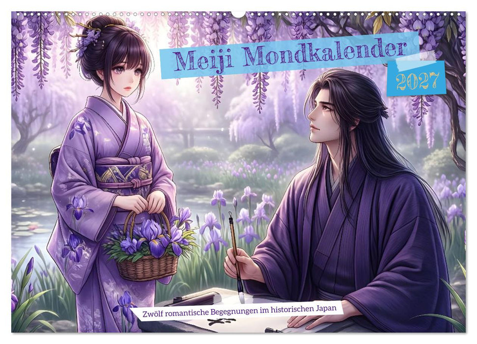 Meiji Mondkalender (CALVENDO Wandkalender 2027)