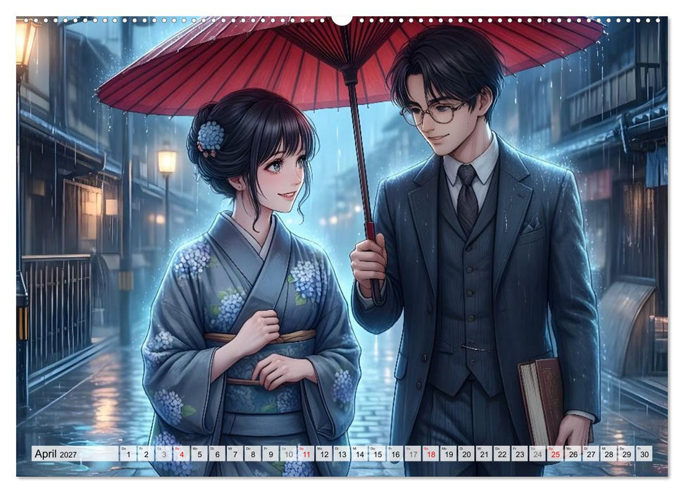 Meiji Mondkalender (CALVENDO Wandkalender 2027)