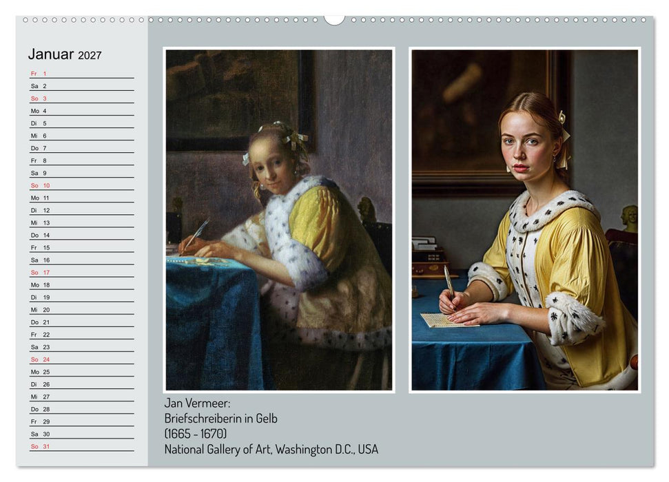 Das Goldene Zeitalter neu interpretiert (CALVENDO Wandkalender 2027)