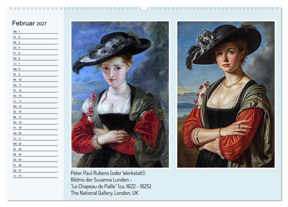 Das Goldene Zeitalter neu interpretiert (CALVENDO Wandkalender 2027)