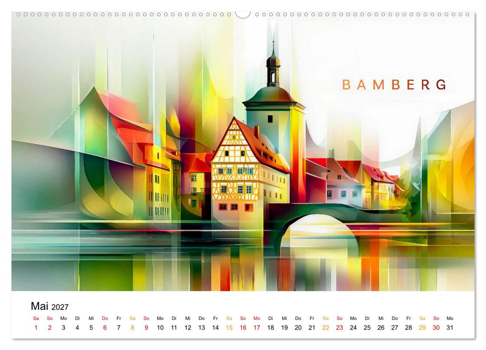 Deutschland Städte - Premium Edition (CALVENDO Wandkalender 2027)