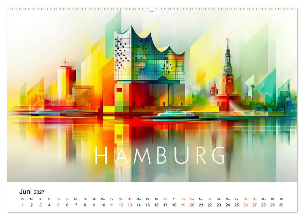 Deutschland Städte - Premium Edition (CALVENDO Wandkalender 2027)