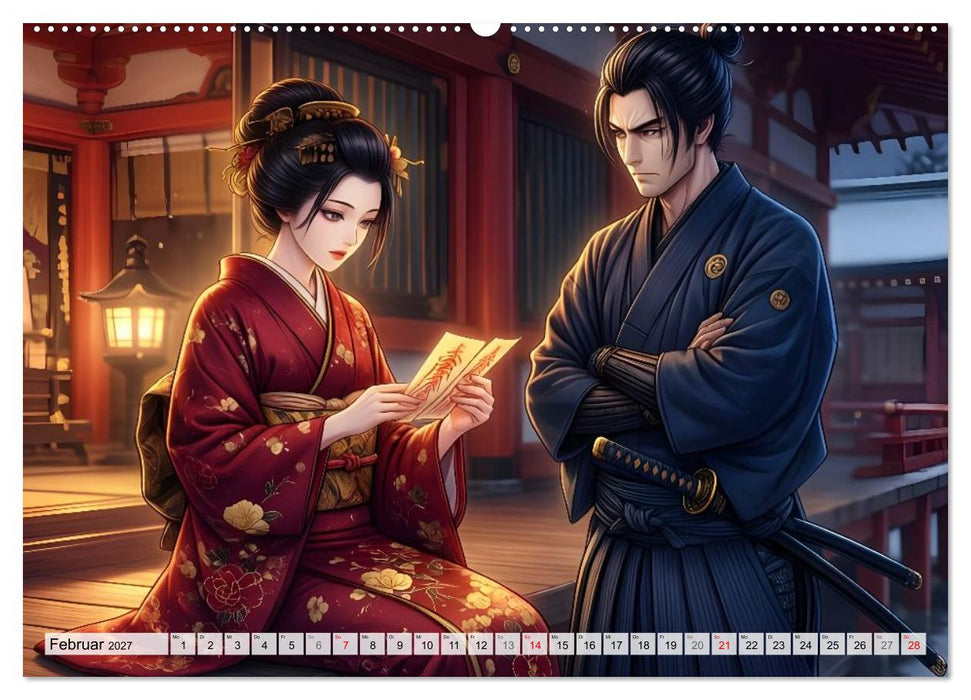 Meiji Mondkalender (CALVENDO Premium Wandkalender 2027)