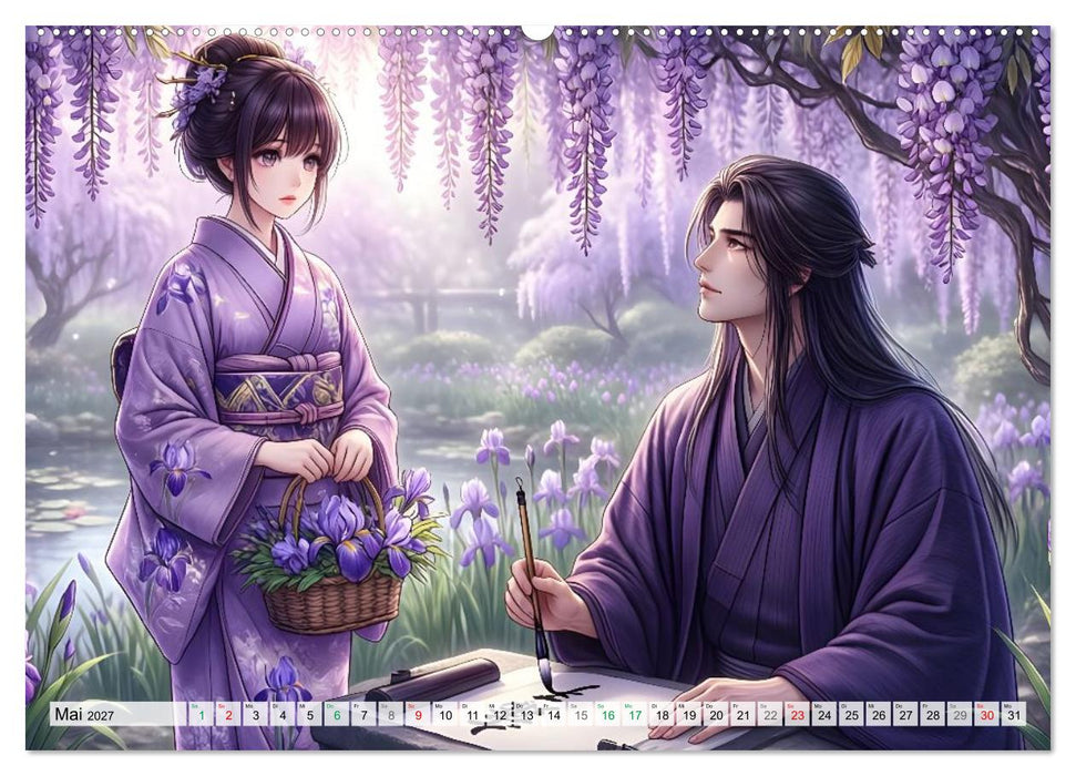Meiji Mondkalender (CALVENDO Premium Wandkalender 2027)