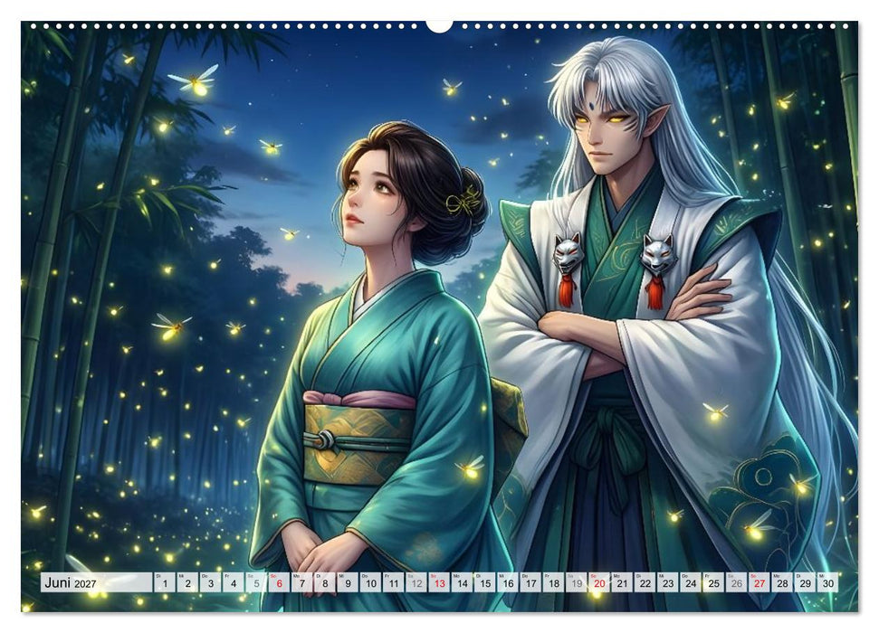 Meiji Mondkalender (CALVENDO Premium Wandkalender 2027)