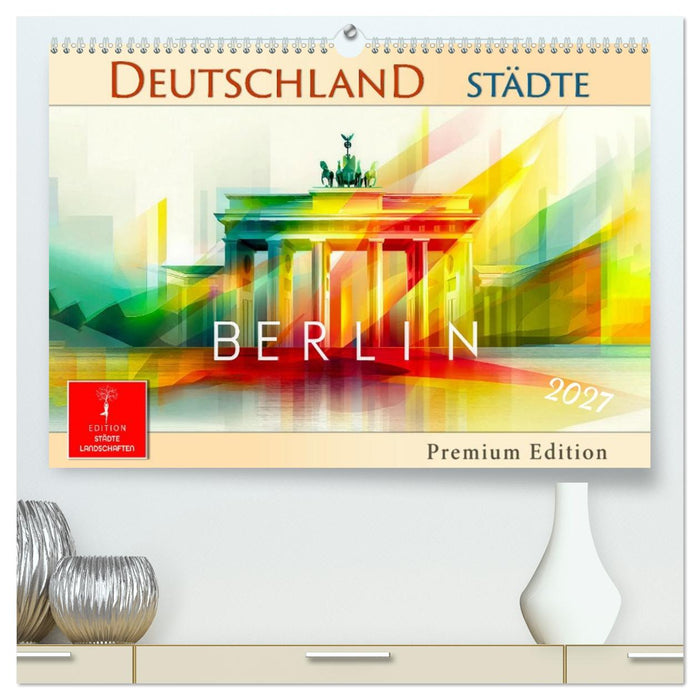 Deutschland Städte - Premium Edition (CALVENDO Premium Wandkalender 2027)