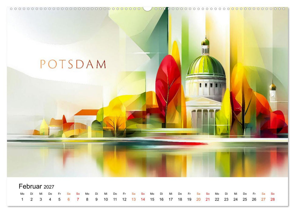 Deutschland Städte - Premium Edition (CALVENDO Premium Wandkalender 2027)