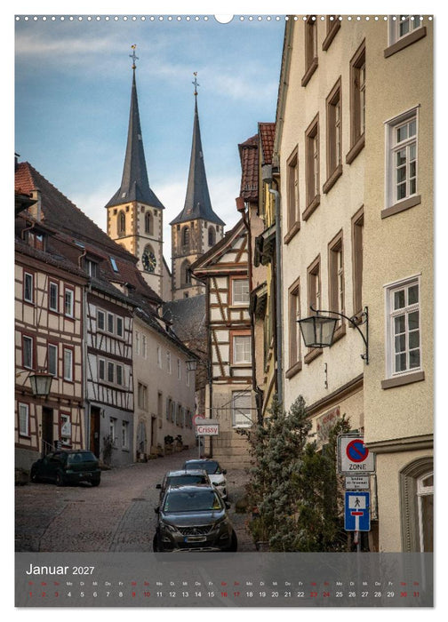 Deutschlands schönste Altstadt - Bad Wimpfen (CALVENDO Wandkalender 2027)