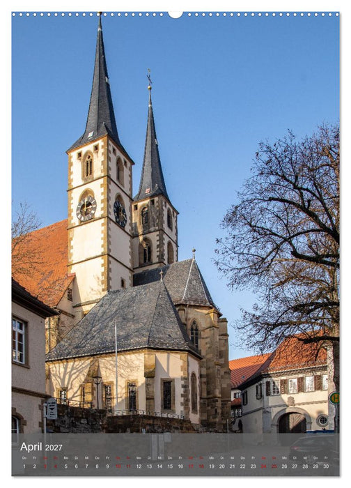 Deutschlands schönste Altstadt - Bad Wimpfen (CALVENDO Wandkalender 2027)