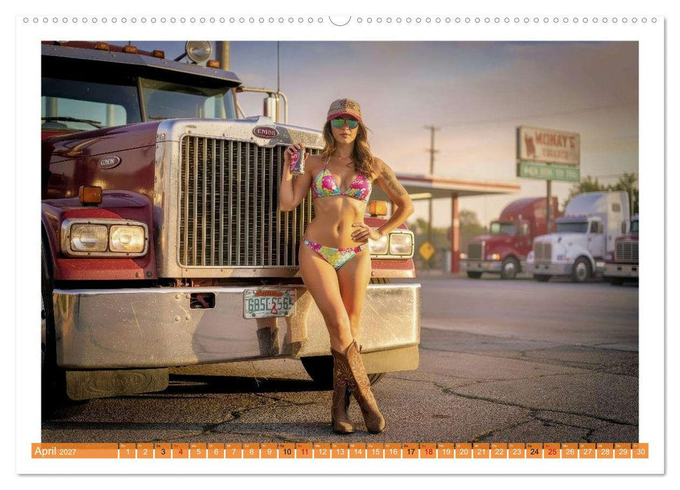 Sexy Trucker Babs (CALVENDO Wandkalender 2027)