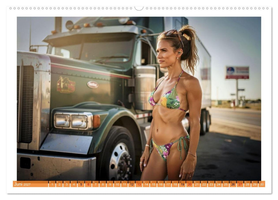 Sexy Trucker Babs (CALVENDO Wandkalender 2027)