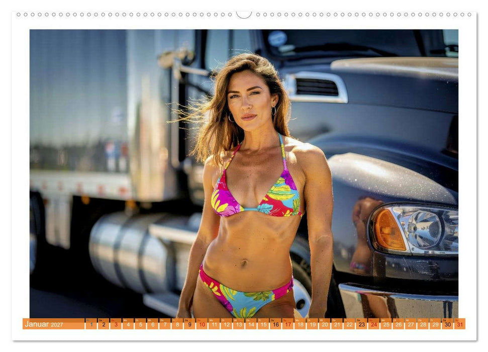 Sexy Trucker Babs (CALVENDO Premium Wandkalender 2027)