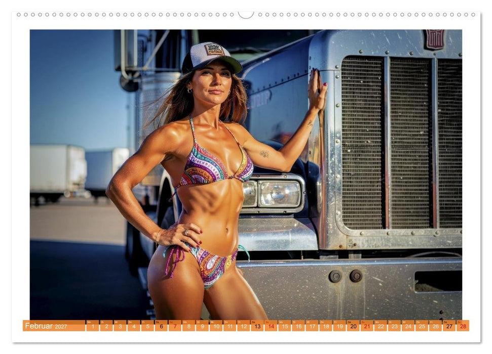 Sexy Trucker Babs (CALVENDO Premium Wandkalender 2027)