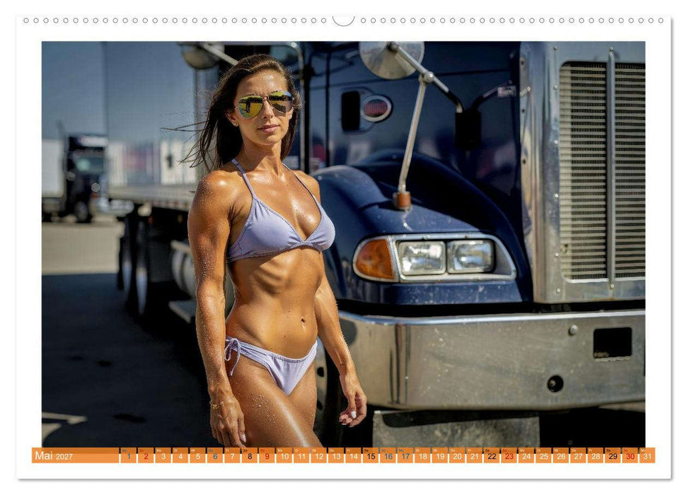 Sexy Trucker Babs (CALVENDO Premium Wandkalender 2027)