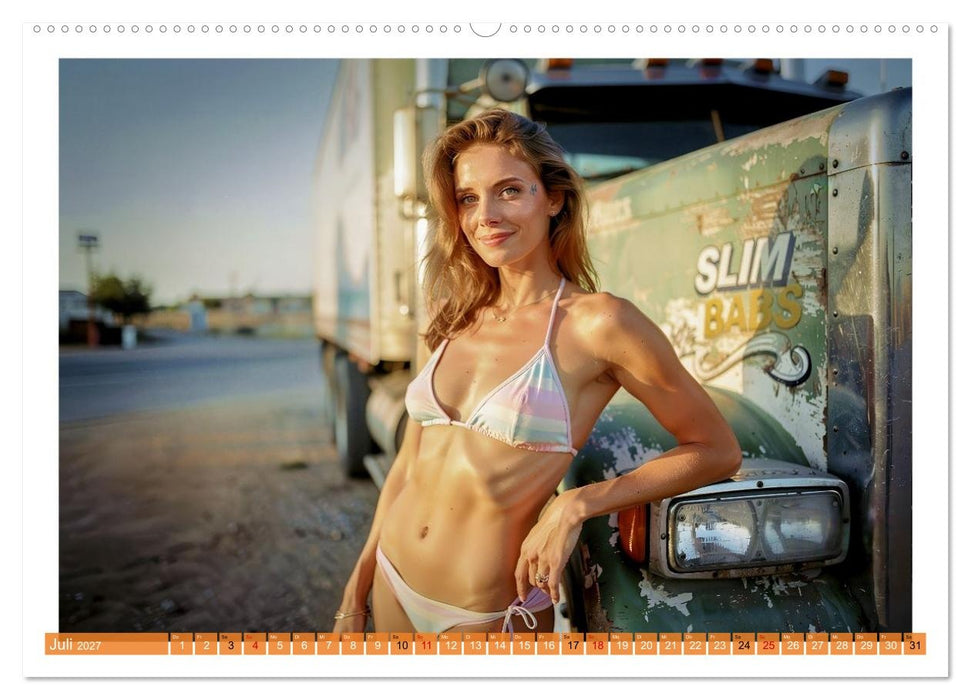 Sexy Trucker Babs (CALVENDO Premium Wandkalender 2027)