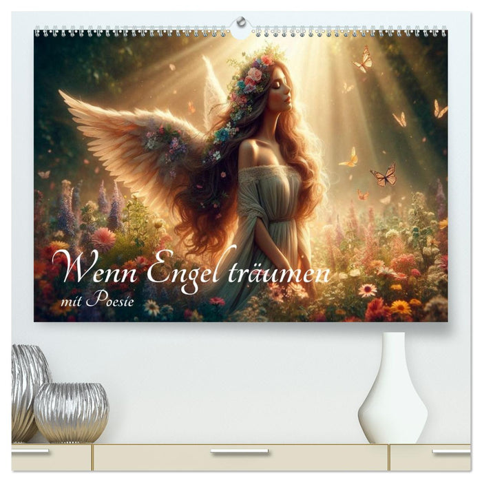 Wenn Engel träumen (CALVENDO Premium Wandkalender 2027)