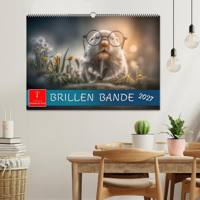 Brillen Bande (CALVENDO Wandkalender 2027)