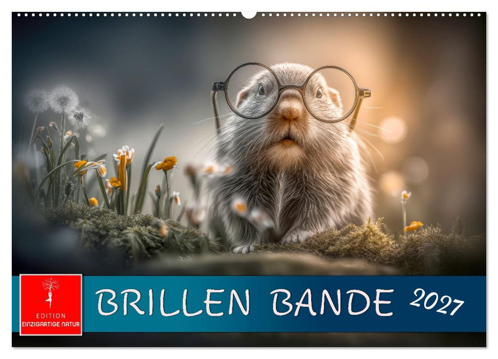 Brillen Bande (CALVENDO Wandkalender 2027)