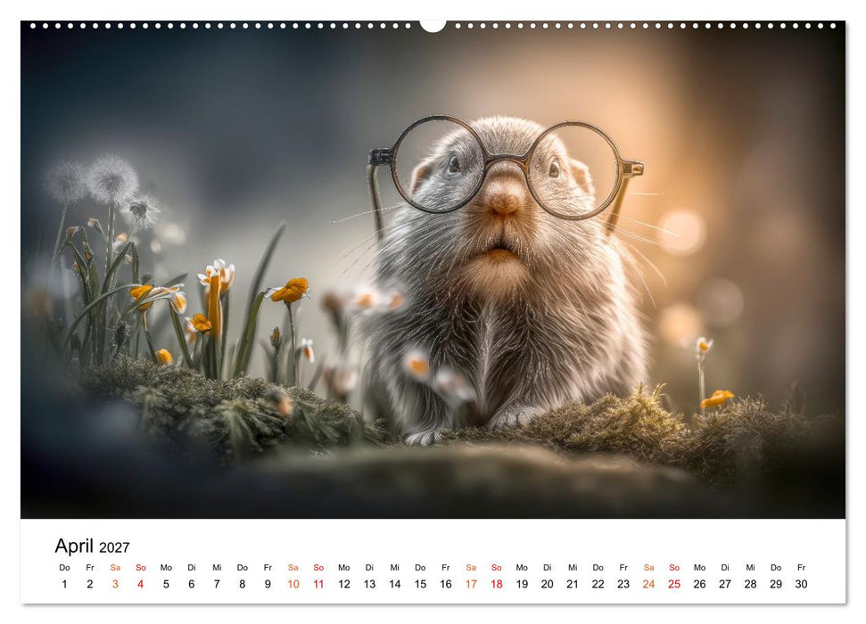 Brillen Bande (CALVENDO Wandkalender 2027)