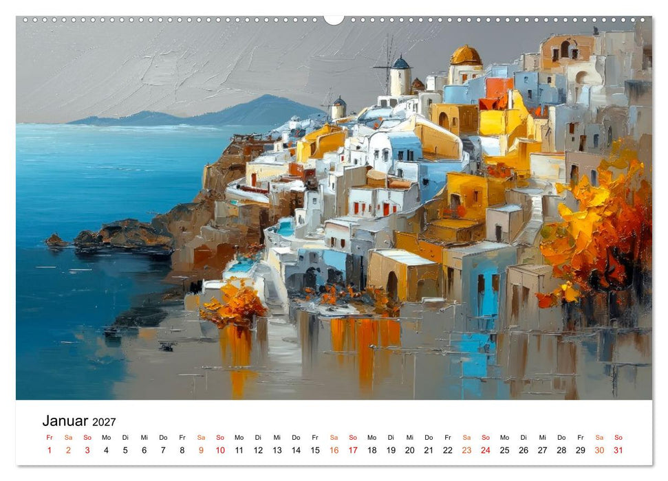 Mediterrane Eleganz (CALVENDO Wandkalender 2027)
