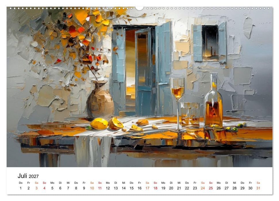 Mediterrane Eleganz (CALVENDO Premium Wandkalender 2027)