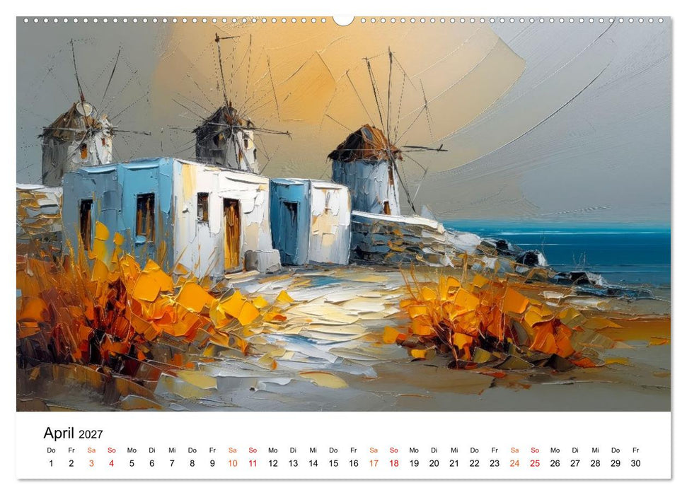 Mediterrane Eleganz (CALVENDO Premium Wandkalender 2027)