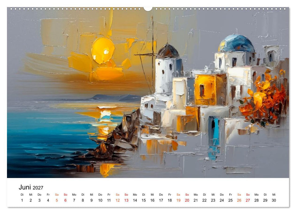 Mediterrane Eleganz (CALVENDO Premium Wandkalender 2027)