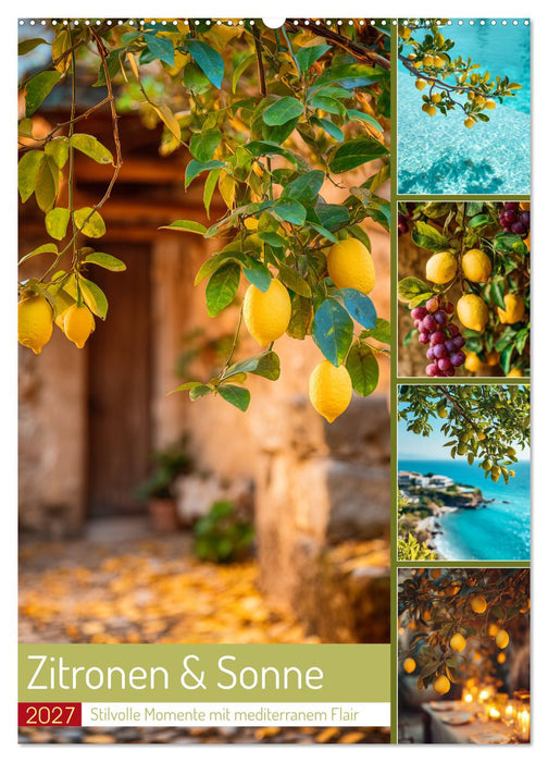 Zitronen & Sonne (CALVENDO Wandkalender 2027)
