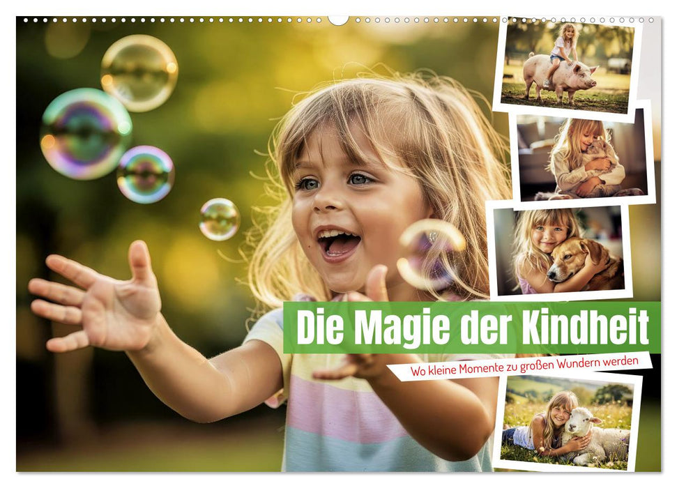 Die Magie der Kindheit (CALVENDO Wandkalender 2027)