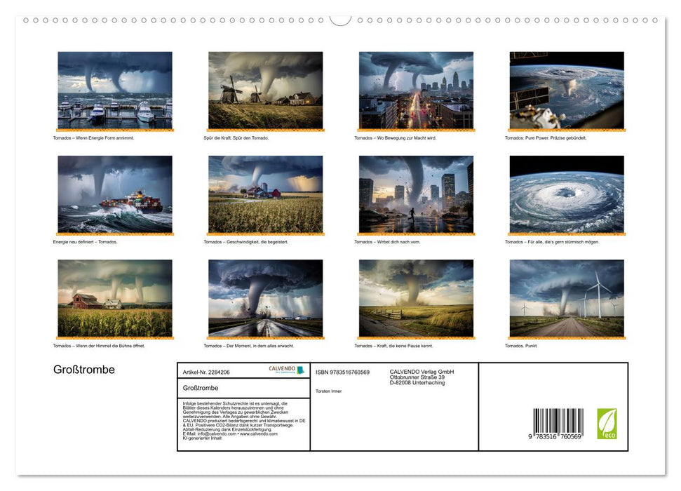 Großtrombe (CALVENDO Premium Wandkalender 2027)