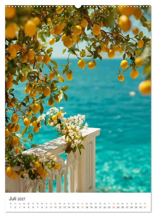 Zitronen & Sonne (CALVENDO Premium Wandkalender 2027)