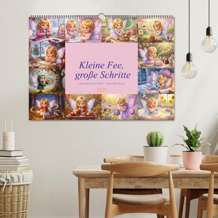 Kleine Fee, große Schritte (CALVENDO Wandkalender 2027)