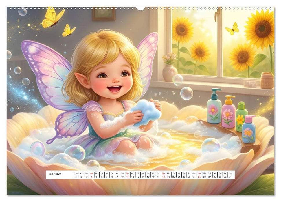 Kleine Fee, große Schritte (CALVENDO Premium Wandkalender 2027)