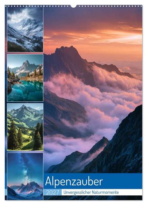 Alpenzauber (CALVENDO Wandkalender 2027)