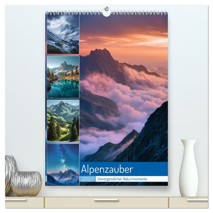Alpenzauber (CALVENDO Premium Wandkalender 2027)