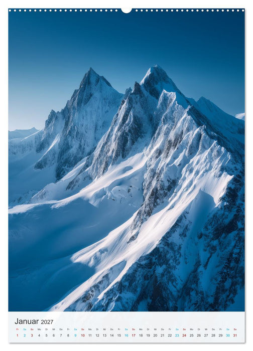 Alpenzauber (CALVENDO Premium Wandkalender 2027)