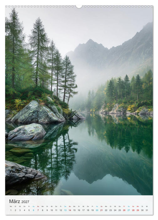 Alpenzauber (CALVENDO Premium Wandkalender 2027)